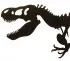 Decorative object tyrannosaur skeleton