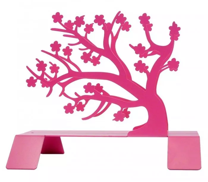 Porte-revues rose magenta "Hanami"