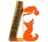 Large bookends The raven and the fox for a funny and nice decoration