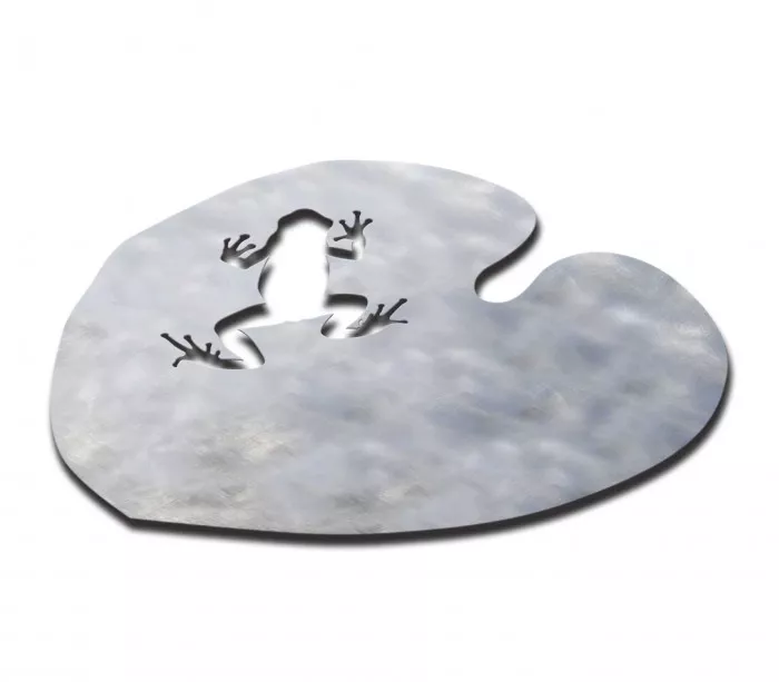 Decorative centerpiece in stainless steel