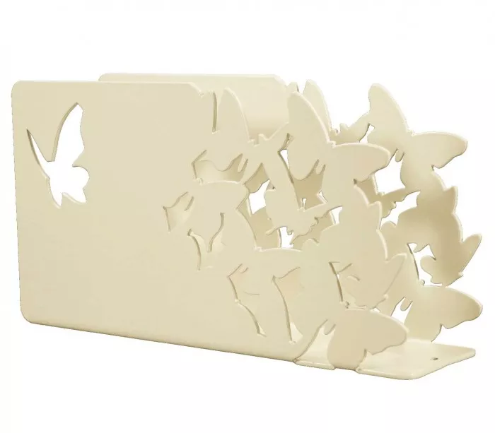 Butterflies letter holder for desk decoration