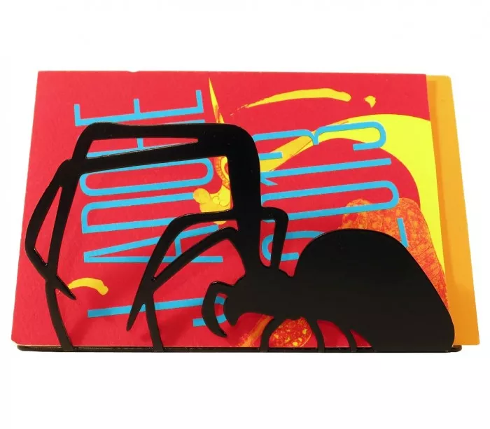 Originelles Deko-Objekt mit Spinne im Gothic-Stil Halloween