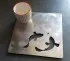 Decorative trivet goldfish