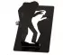 Silhouette bookends of the Vampire Nosferatu of Murnau