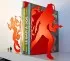 Large bookends comic SiFi inspired