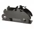 Black metal letter holder