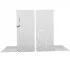 Large white metal bookends a bird lover gift idea