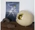 Original and design lamp made of ostrich egg