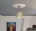 Blown glass boiled egg chandelier
