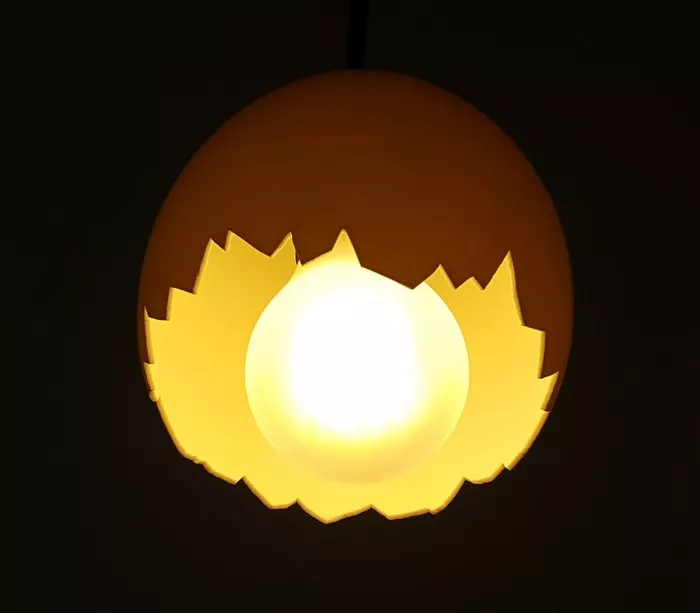 Suspension œuf autruche Z-EGGS