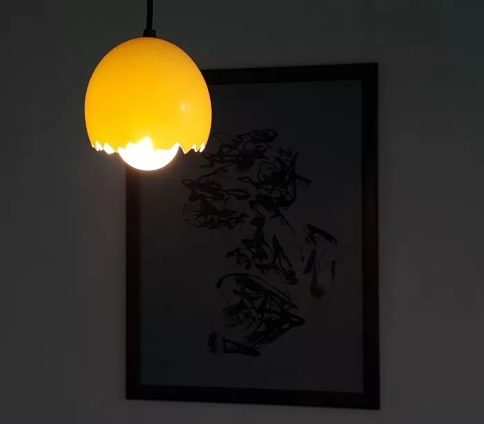 Suspension œuf autruche Z-EGGS
