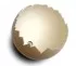 Suspension œuf autruche Z-EGGS