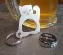 Asian-style lucky cat pocket bottle opener