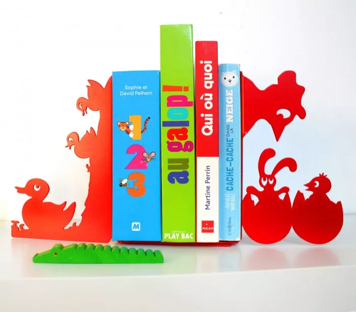 Jolis serre-livres décoratifs étagères chambre enfant