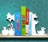 Paire serre-livres décoration chambre enfant