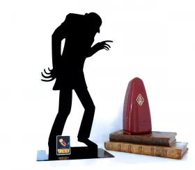Silhouette ombre noire vampire Nosferatu