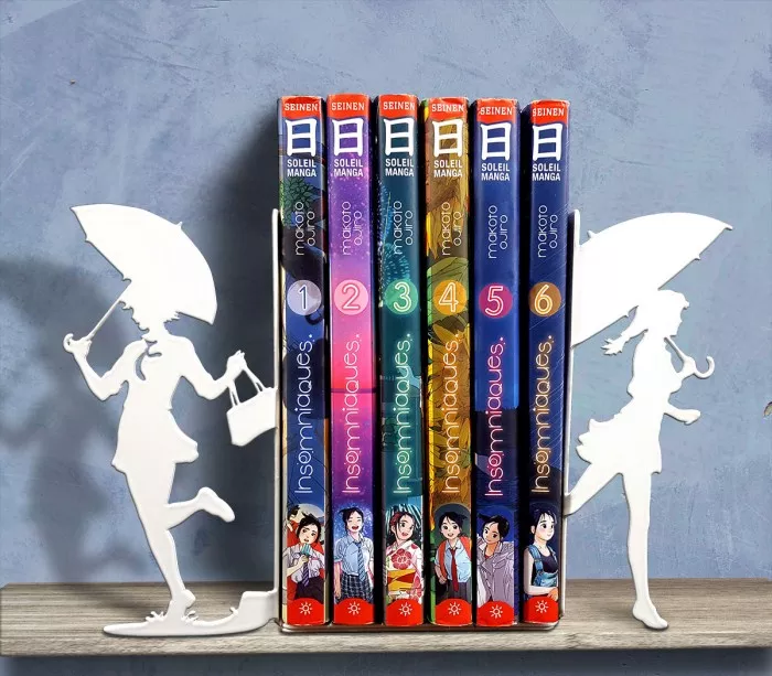 Jolis objets décoratifs inspirés des Shojo pour caler vos mangas sur les étagères