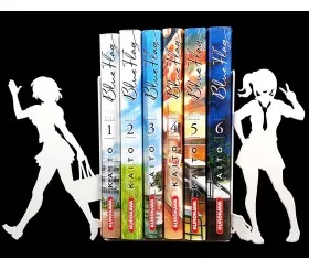 High School Girls in Uniform manga Bookends