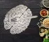 Insolite dessous de plat inox brossé "Bon appétit"