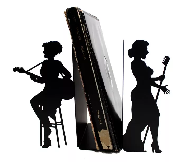 Gift idea to wedge the vinyl records of a jazz lover