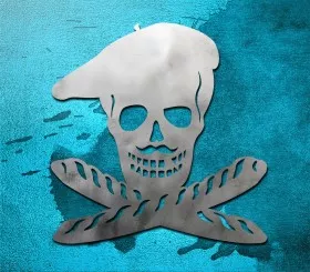 Topfuntersetzer originelle Dekoration Inspiration Pirat