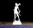 Sculpture silhouette Kitsune