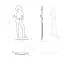 Sculpture silhouette Betty D