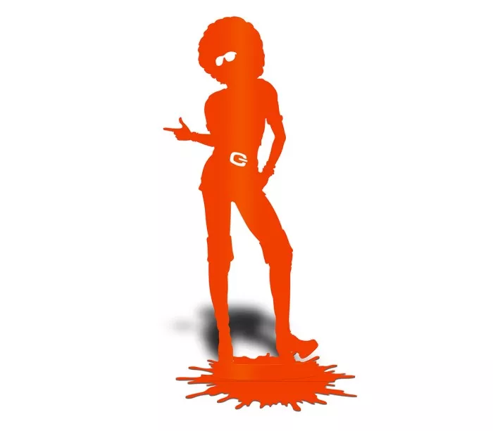 Sculpture silhouette Betty D