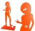 Funk decoration silhouette Betty Davis