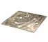 laser cut metal trivet skull head