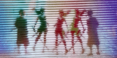 Silhouettes pochoirs