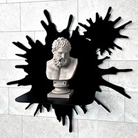 Etagère Splash, simulation 3D