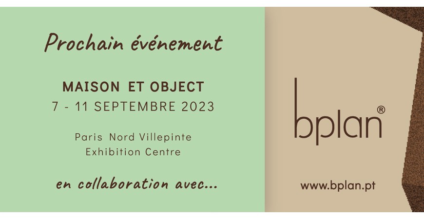 Maison&Objet sept 2023 - BPLAN invite Shohan-design sur son stand.