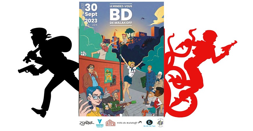 30 septembre : premier Rendez-vous de la BD à Malakoff.