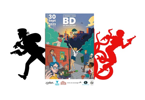 30 septembre : premier Rendez-vous de la BD à Malakoff.