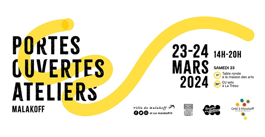 23 et 24 mars, Ateliers portes ouvertes à Malakoff