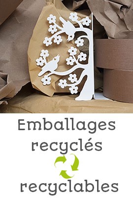 Emballages recyclés